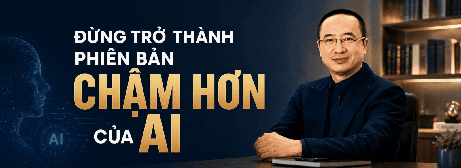 ĐỪNG TRỞ THÀNH PHIÊN BẢN CHẬM HƠN CỦA AI