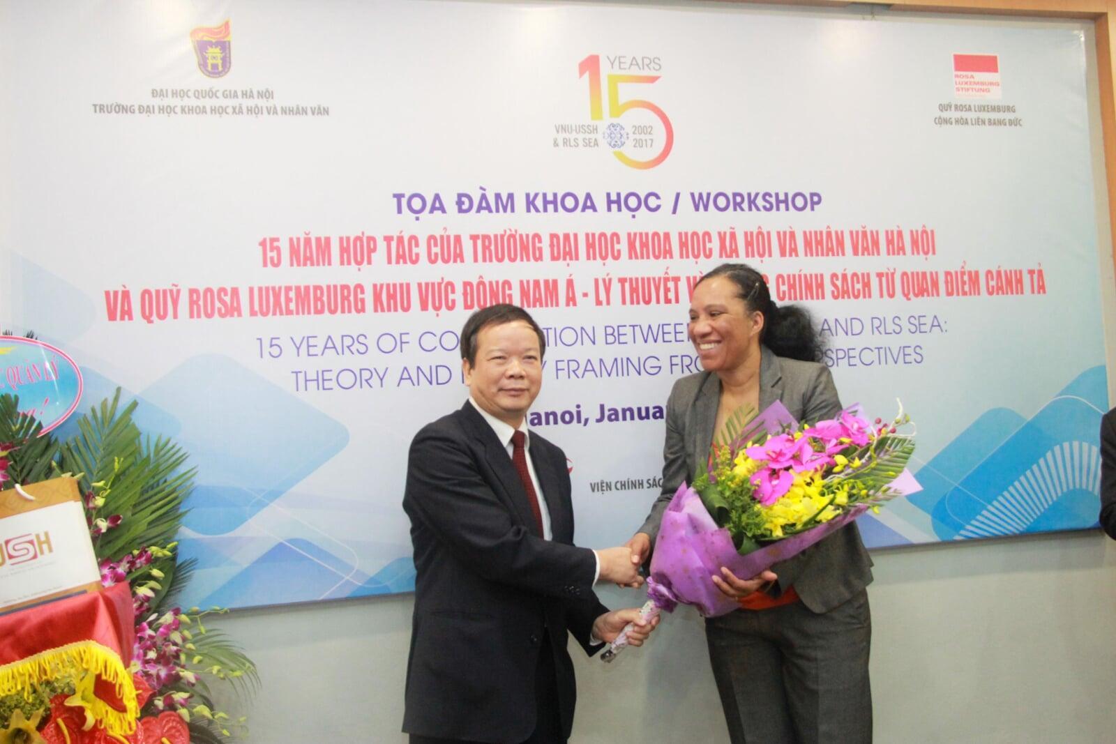 15 năm hợp tác giữa Trường ĐHKHXH&NV và Quỹ Rosa Luxemburg