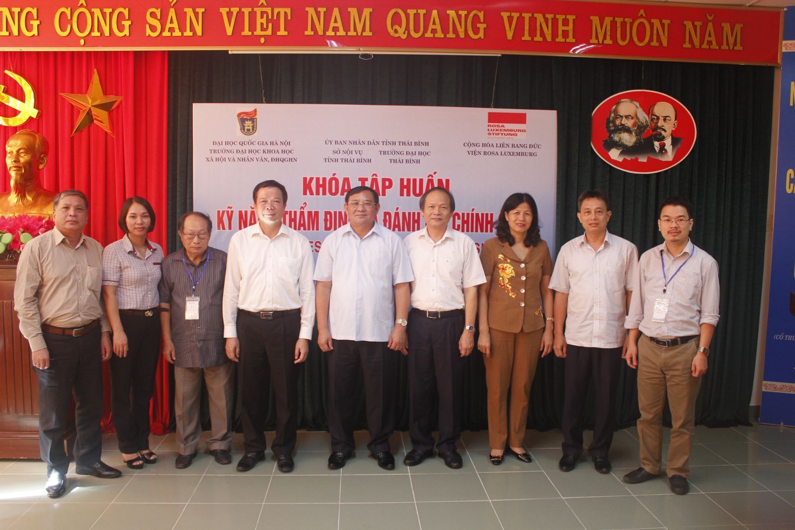 Khóa tập huấn “Kỹ năng thẩm định và đánh giá chính sách” tại Thái Bình